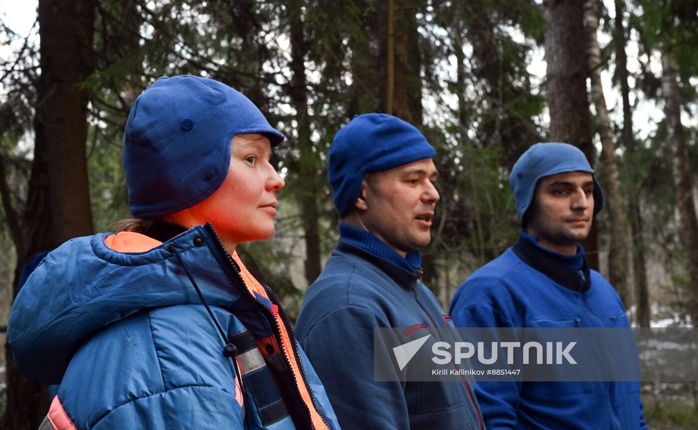 Russia Space Training