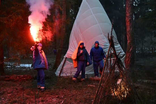 Russia Space Training