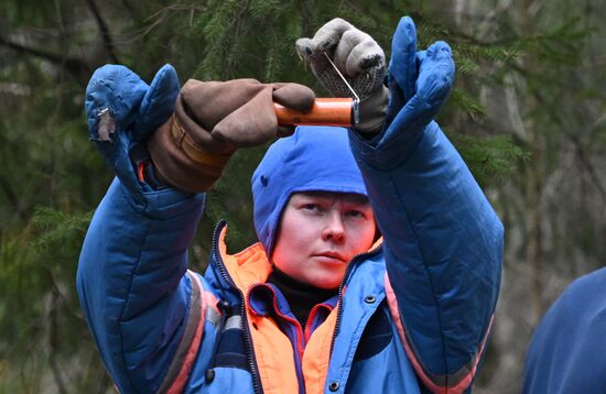 Russia Space Training