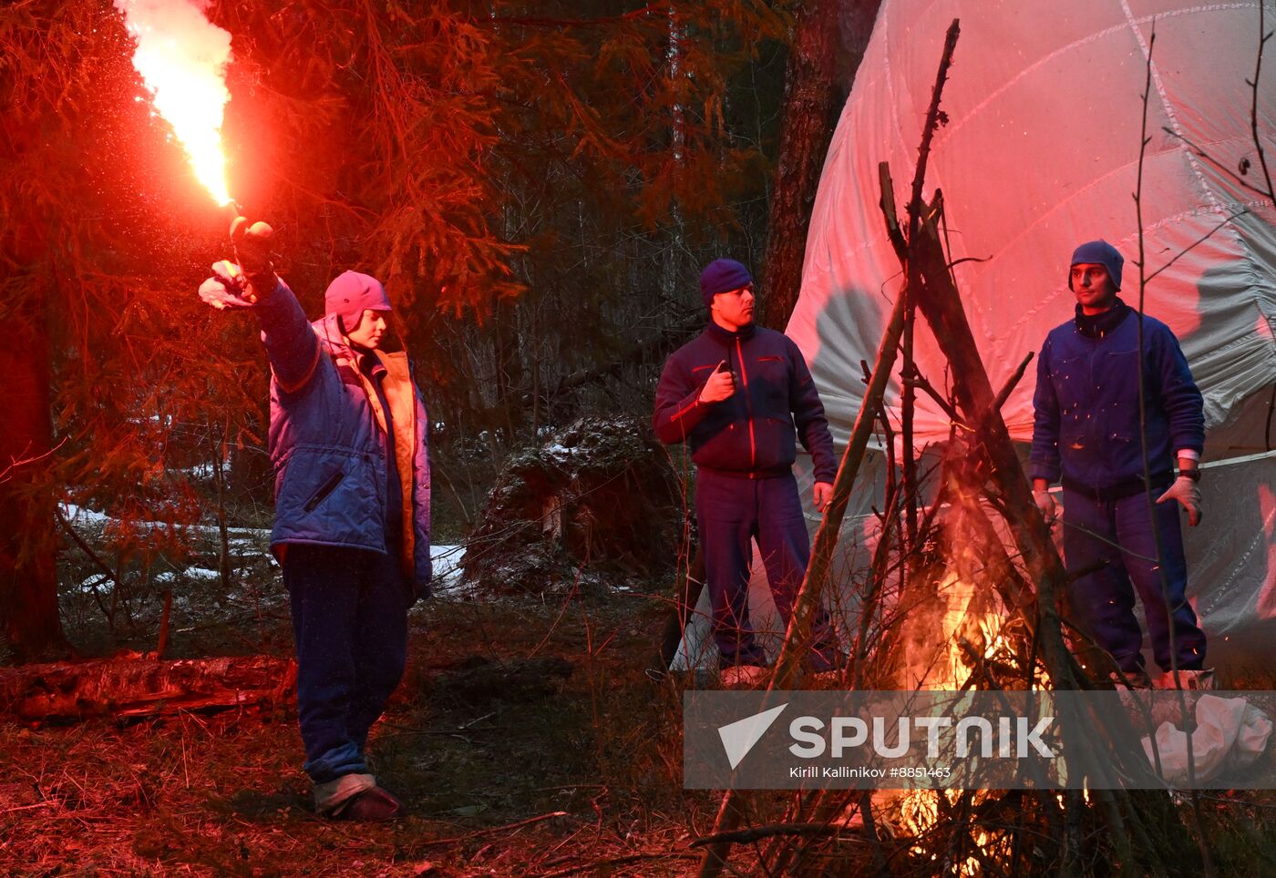 Russia Space Training