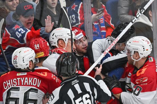 Russia Ice Hockey Kontinental League CSKA - Avangard