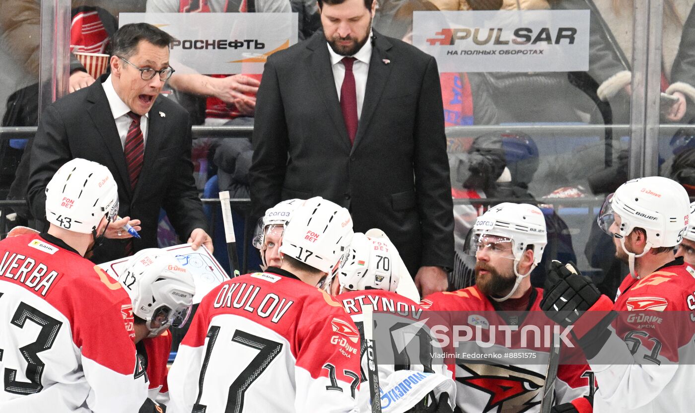 Russia Ice Hockey Kontinental League CSKA - Avangard