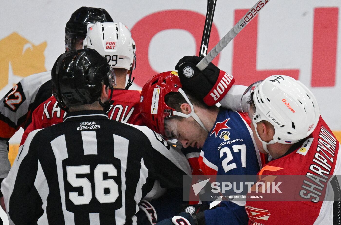 Russia Ice Hockey Kontinental League CSKA - Avangard