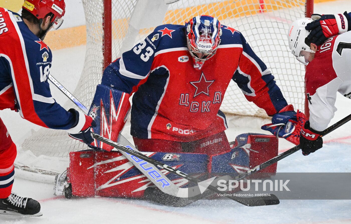 Russia Ice Hockey Kontinental League CSKA - Avangard