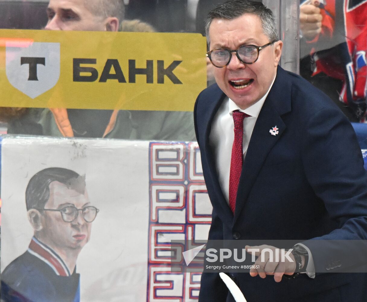 Russia Ice Hockey Kontinental League CSKA - Avangard