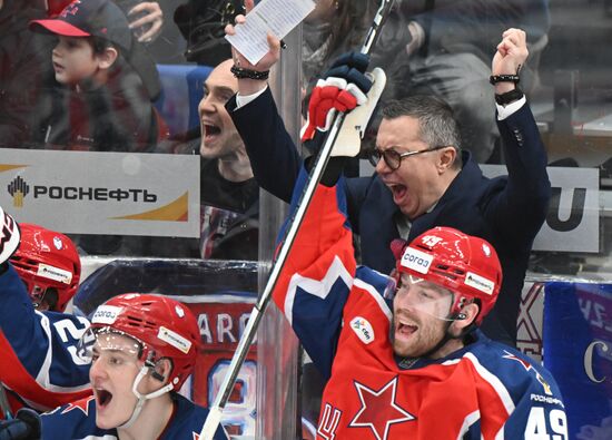 Russia Ice Hockey Kontinental League CSKA - Avangard