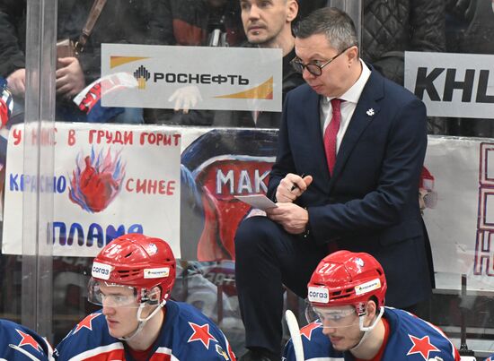 Russia Ice Hockey Kontinental League CSKA - Avangard