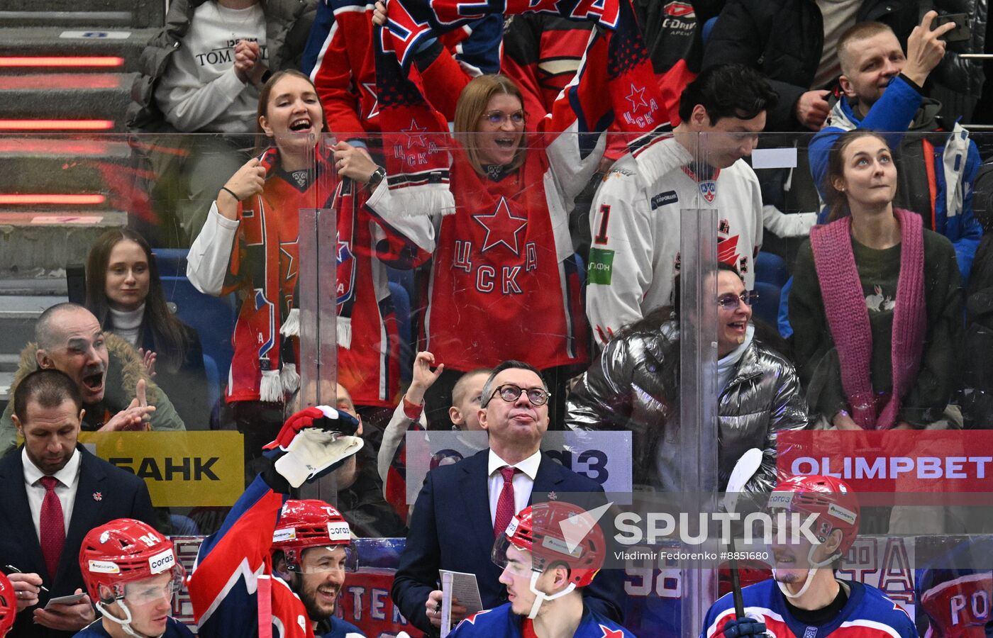 Russia Ice Hockey Kontinental League CSKA - Avangard