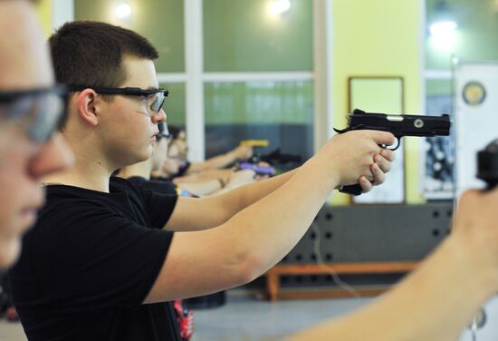 Russia Practical Pistol Shooting Training