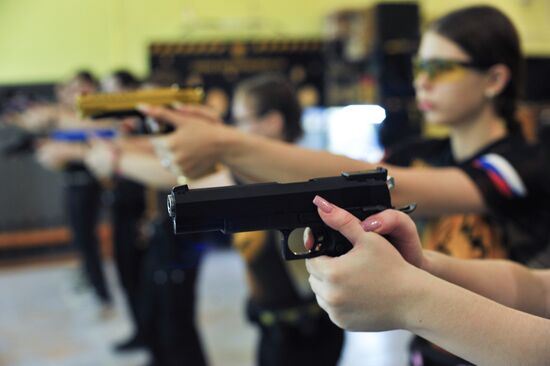 Russia Practical Pistol Shooting Training