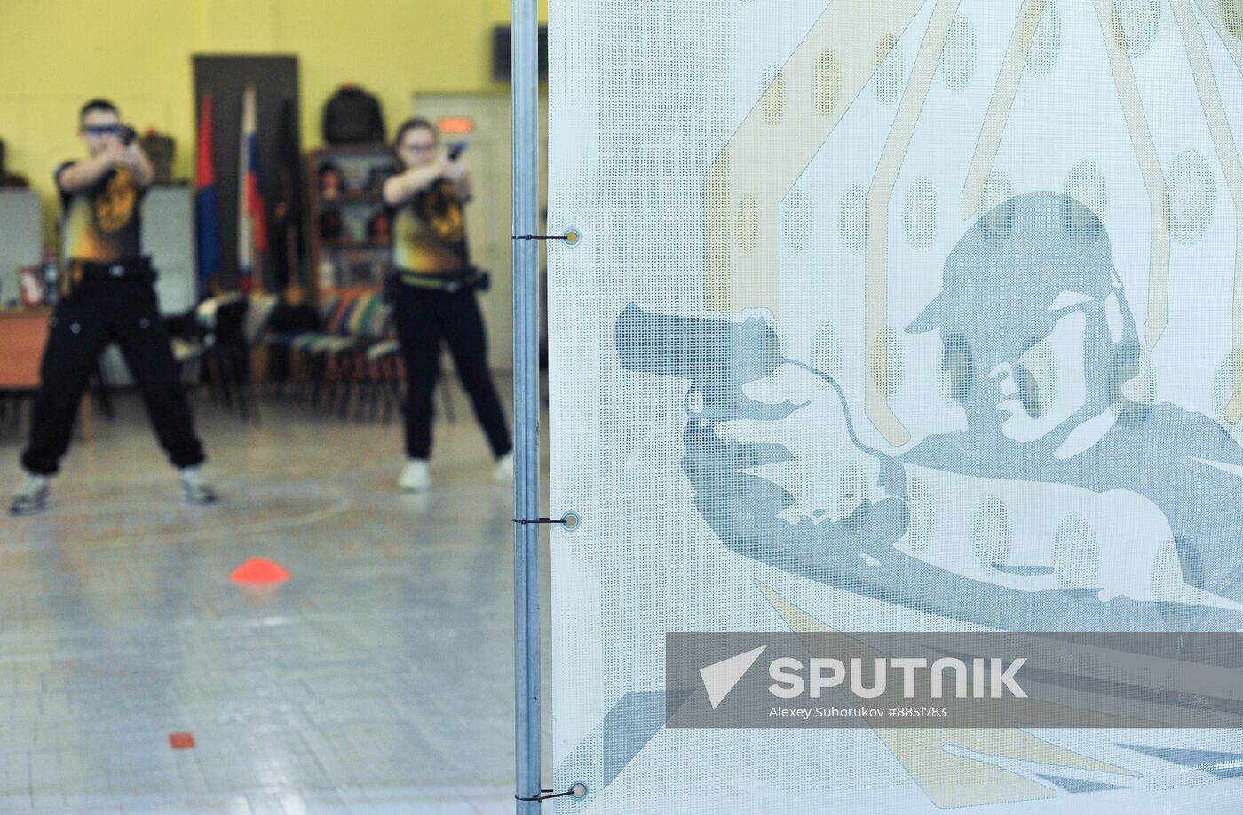 Russia Practical Pistol Shooting Training