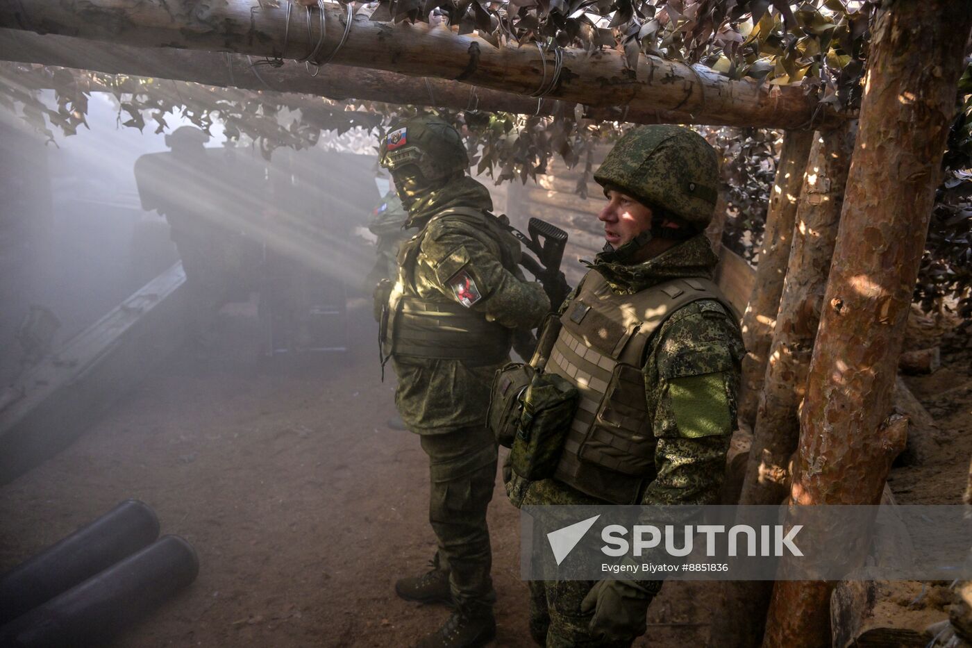 Russia Ukraine Military Operation Artillery Unit