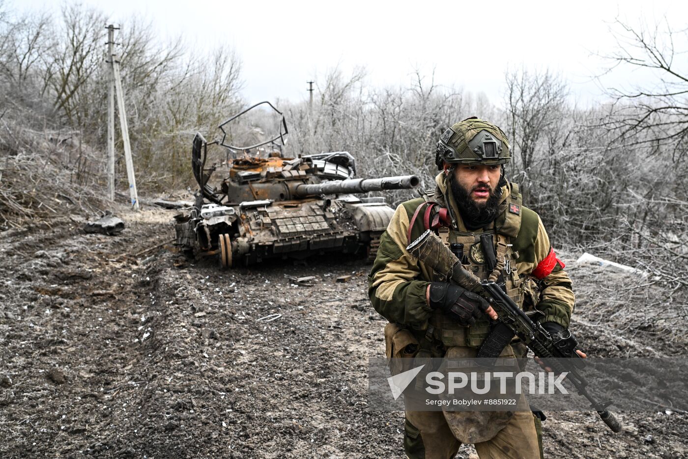 Russia Ukraine Kursk Attack Akhmat Special Forces