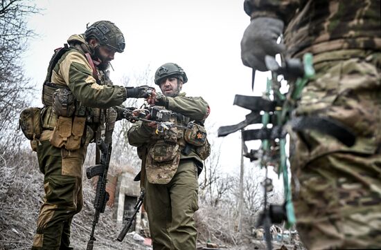 Russia Ukraine Kursk Attack Akhmat Special Forces