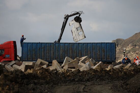 Russia Tankers Crash Aftermath