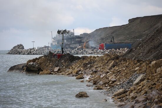 Russia Tankers Crash Aftermath