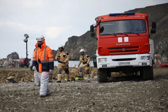 Russia Tankers Crash Aftermath