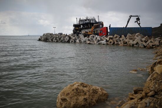 Russia Tankers Crash Aftermath