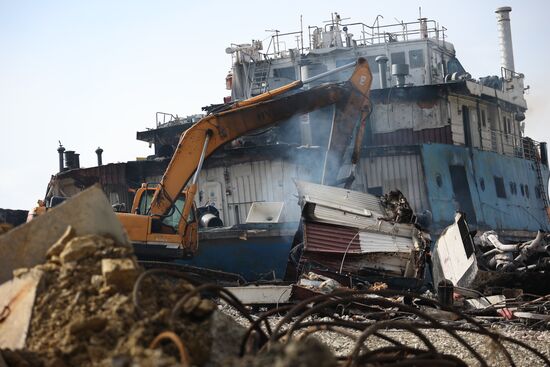 Russia Tankers Crash Aftermath