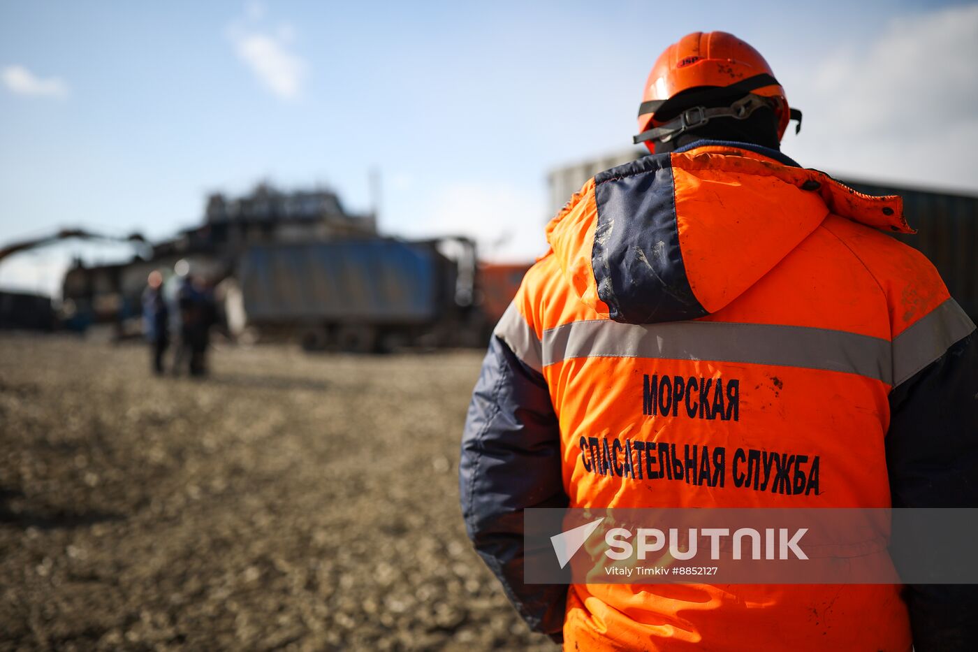 Russia Tankers Crash Aftermath