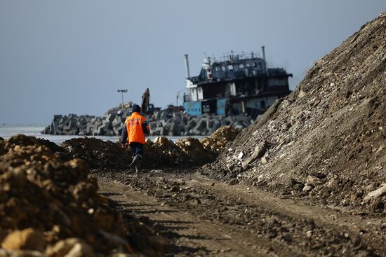 Russia Tankers Crash Aftermath