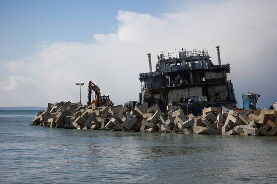 Russia Tankers Crash Aftermath