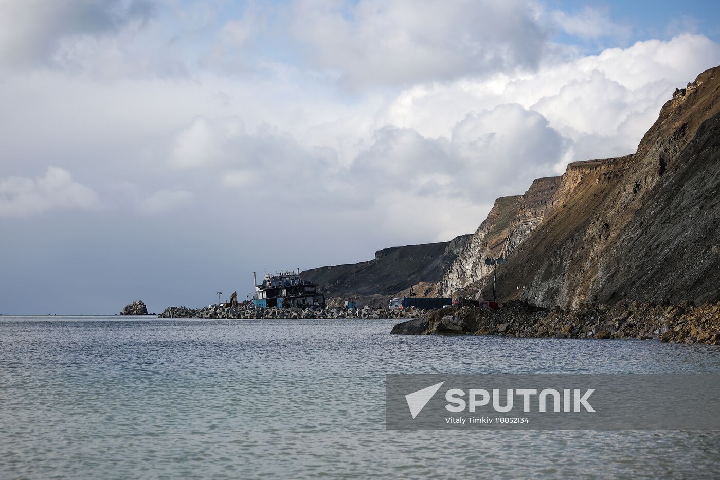 Russia Tankers Crash Aftermath