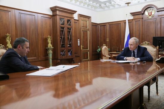 Russia Putin Kursk Region Acting Governor