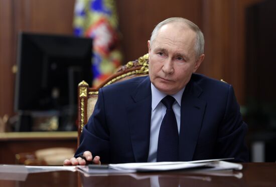 Russia Putin Kursk Region Acting Governor