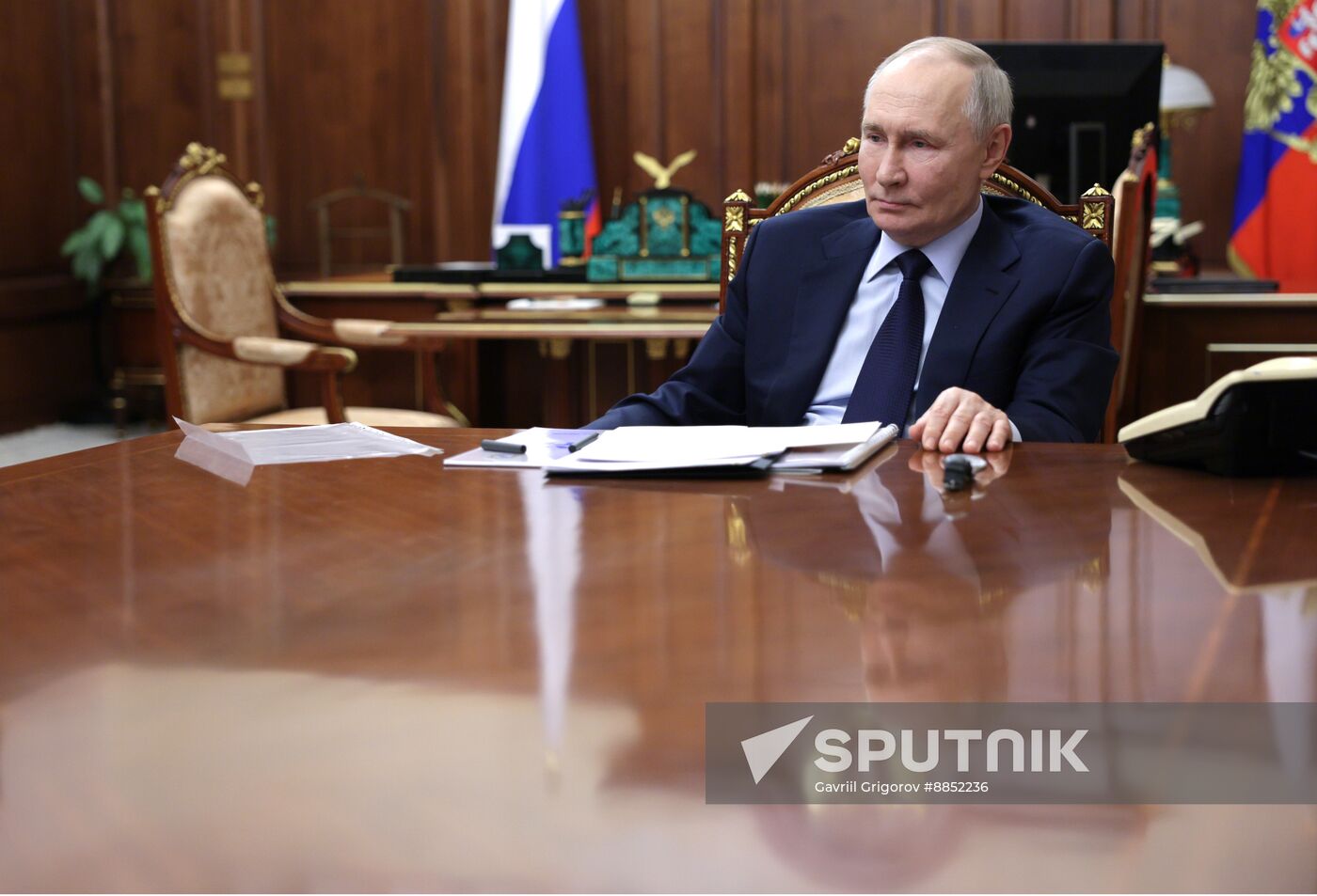 Russia Putin Kursk Region Acting Governor