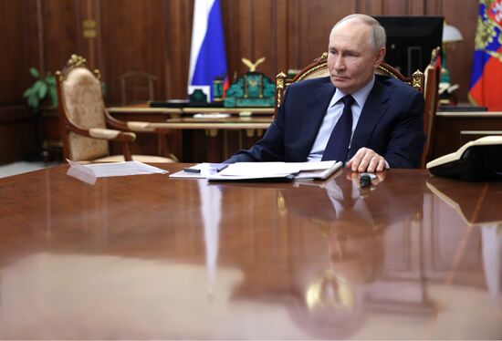 Russia Putin Kursk Region Acting Governor