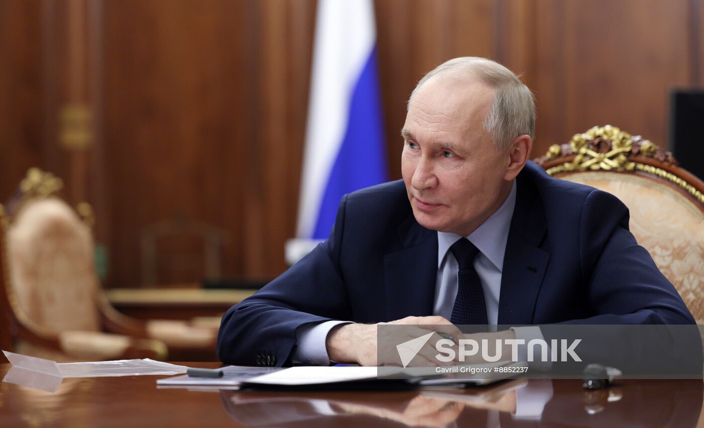 Russia Putin Kursk Region Acting Governor