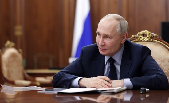 Russia Putin Kursk Region Acting Governor