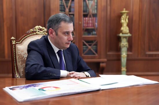 Russia Putin Kursk Region Acting Governor