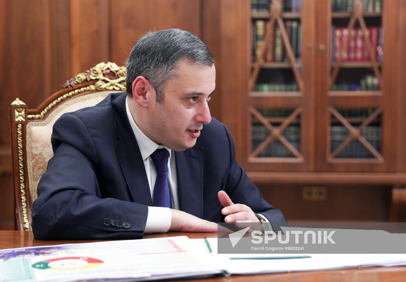 Russia Putin Kursk Region Acting Governor