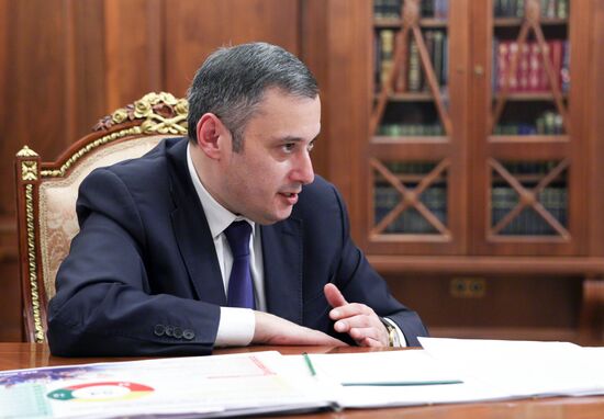 Russia Putin Kursk Region Acting Governor