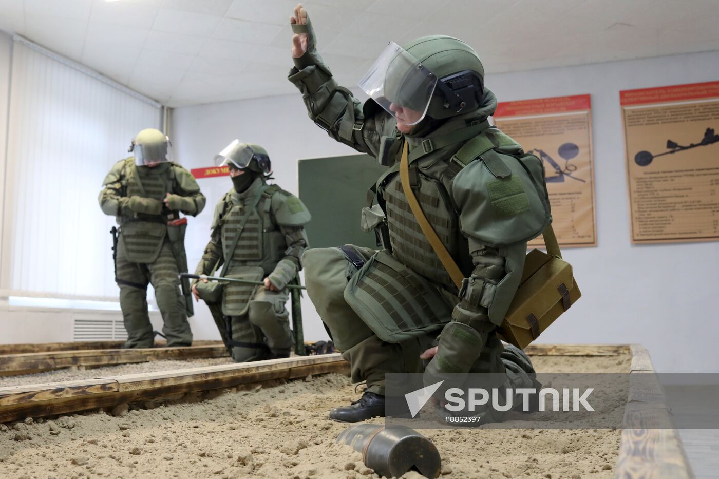 Russia Engineer Sappers Training