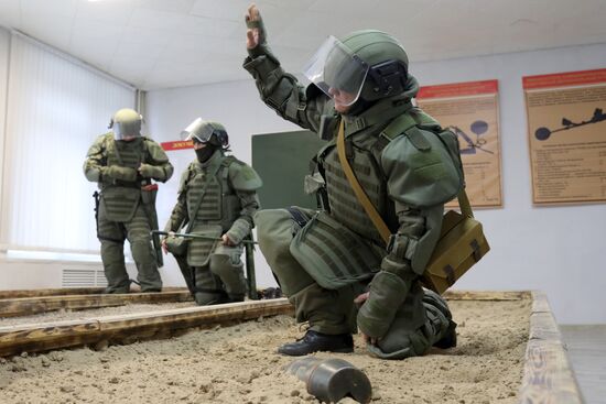 Russia Engineer Sappers Training