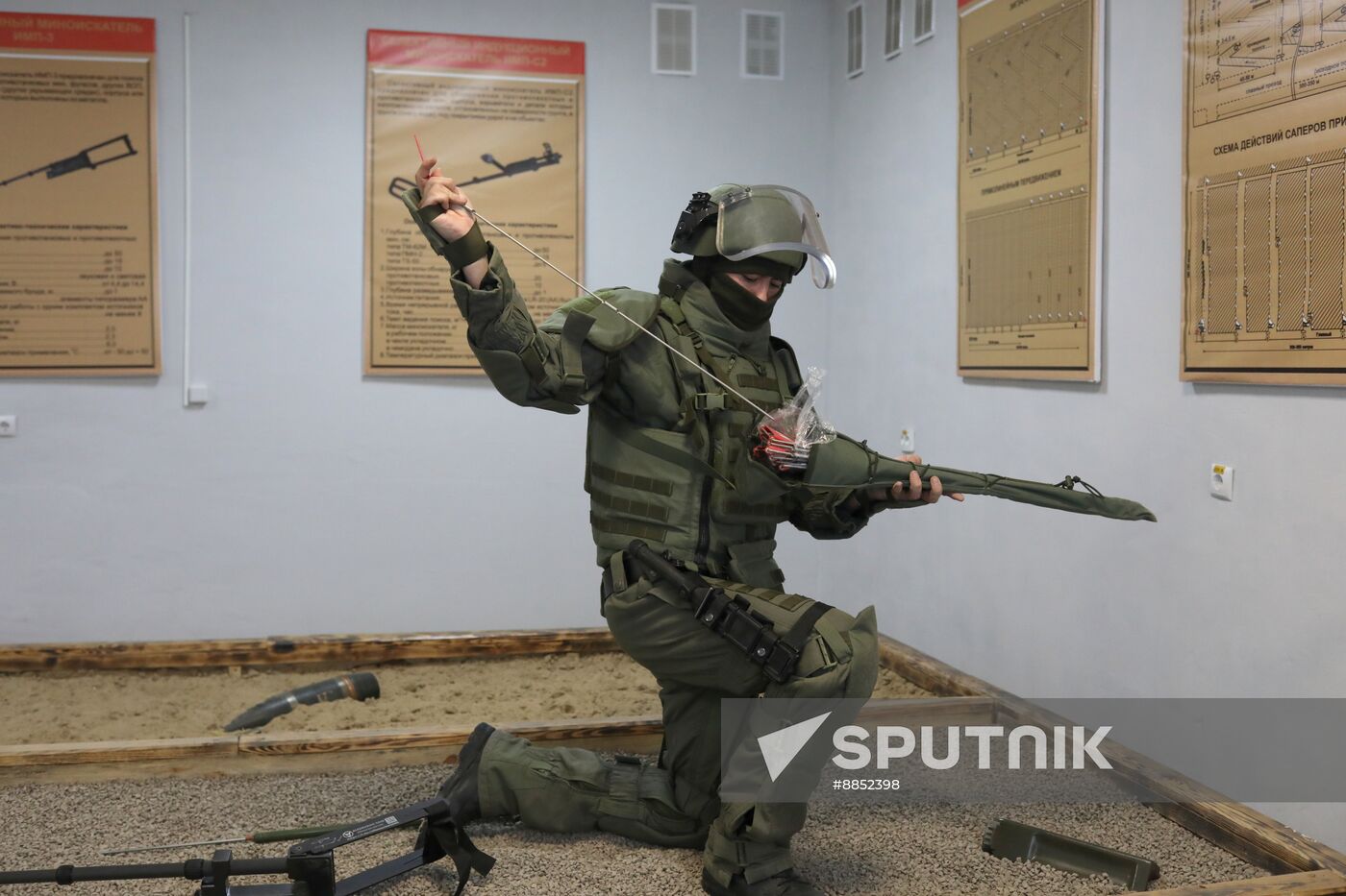 Russia Engineer Sappers Training