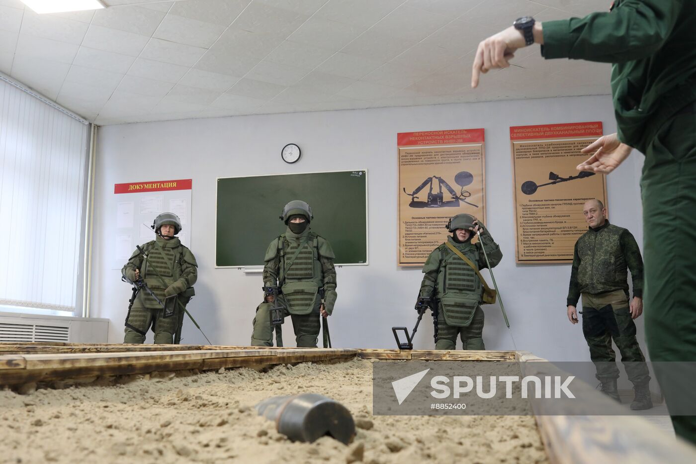Russia Engineer Sappers Training