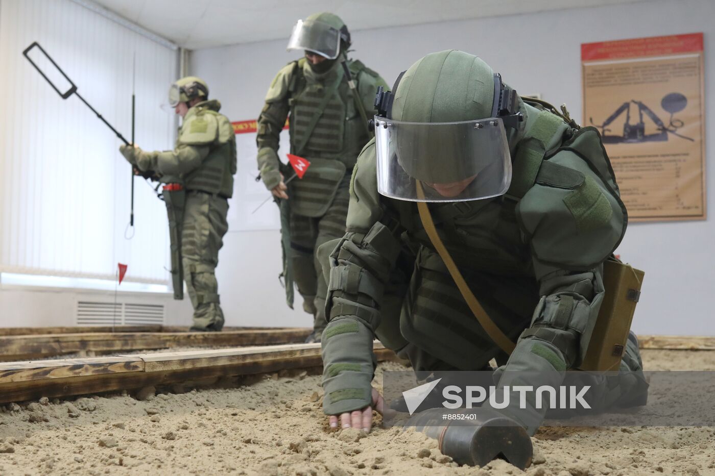 Russia Engineer Sappers Training