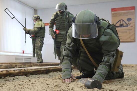 Russia Engineer Sappers Training