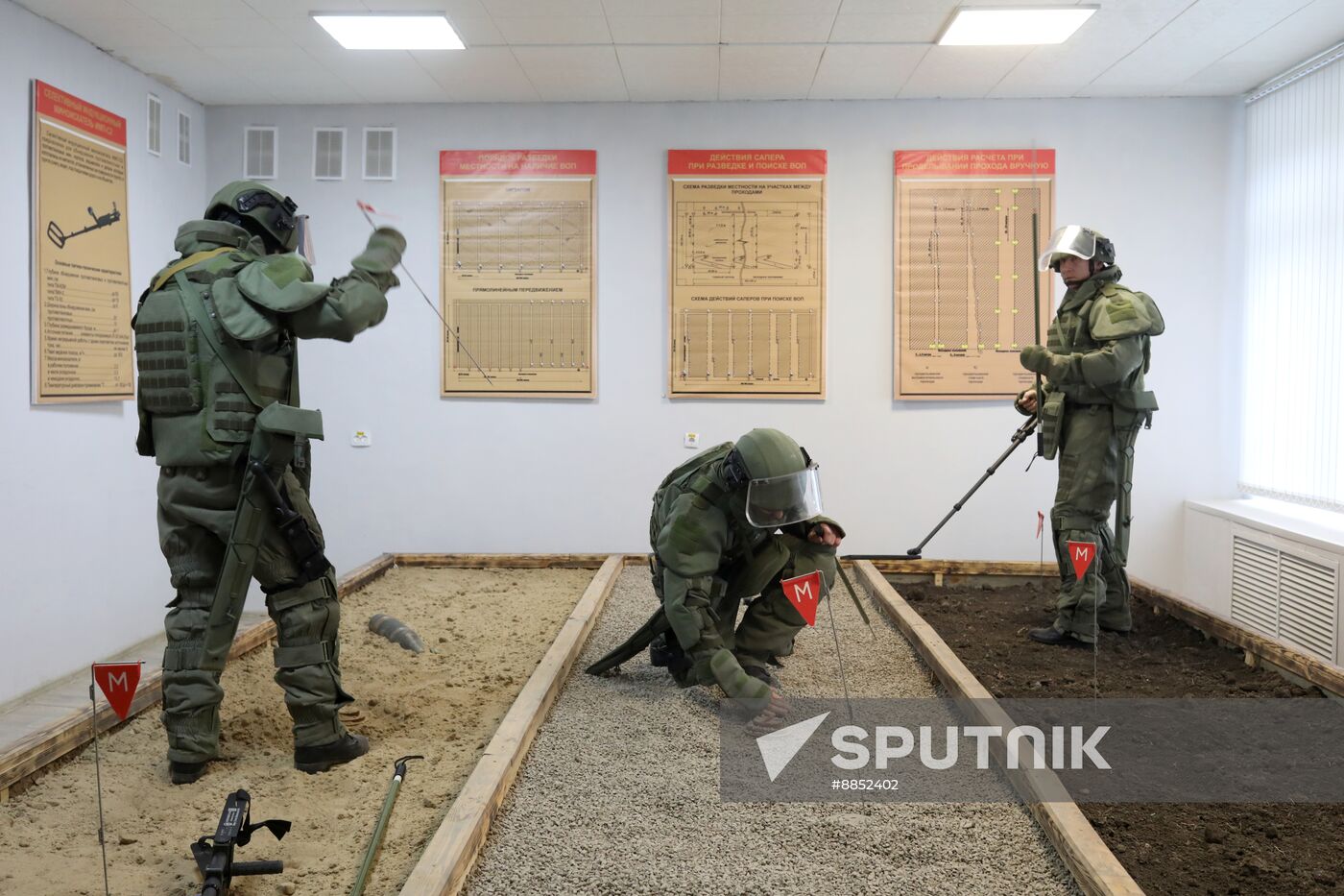 Russia Engineer Sappers Training