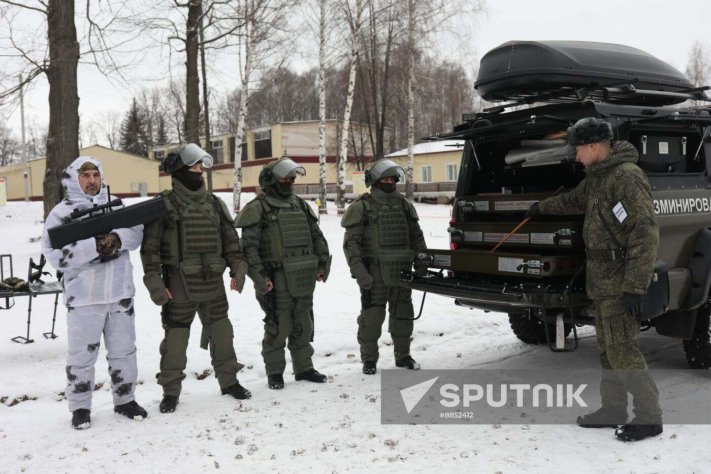 Russia Engineer Sappers Training