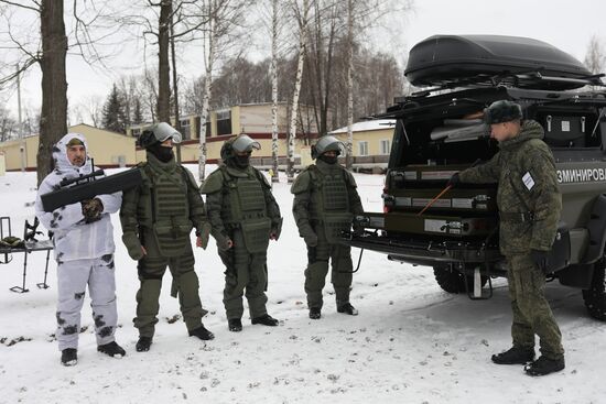 Russia Engineer Sappers Training