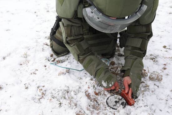 Russia Engineer Sappers Training