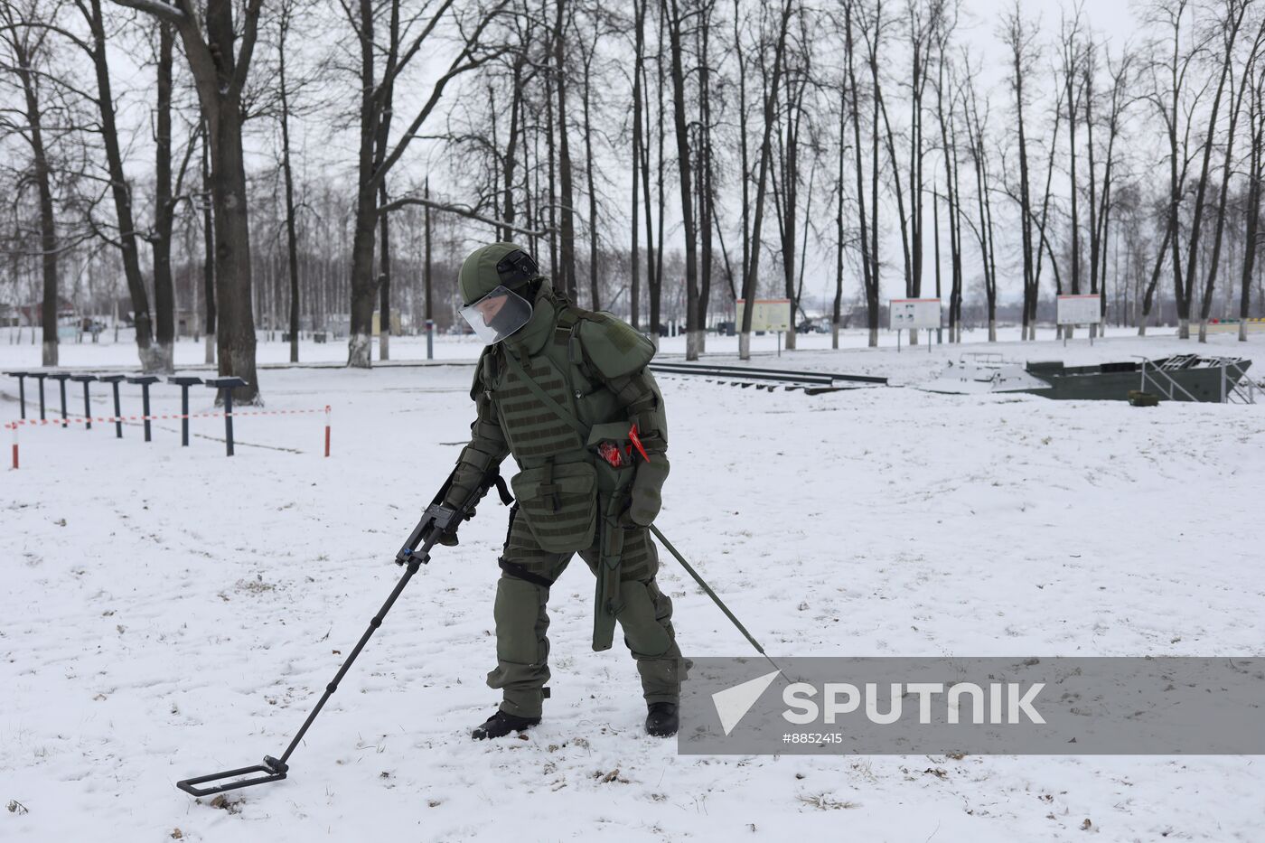 Russia Engineer Sappers Training