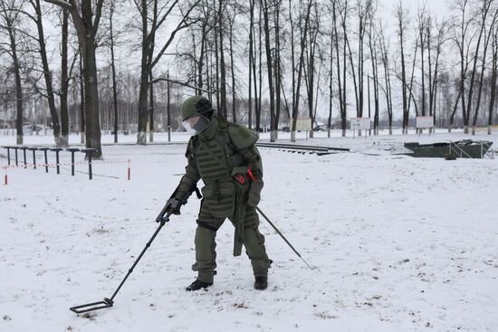 Russia Engineer Sappers Training