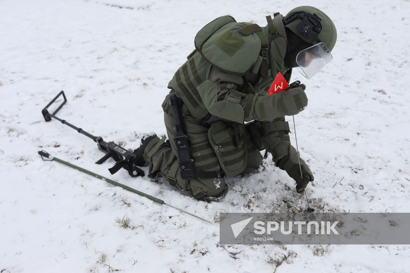 Russia Engineer Sappers Training