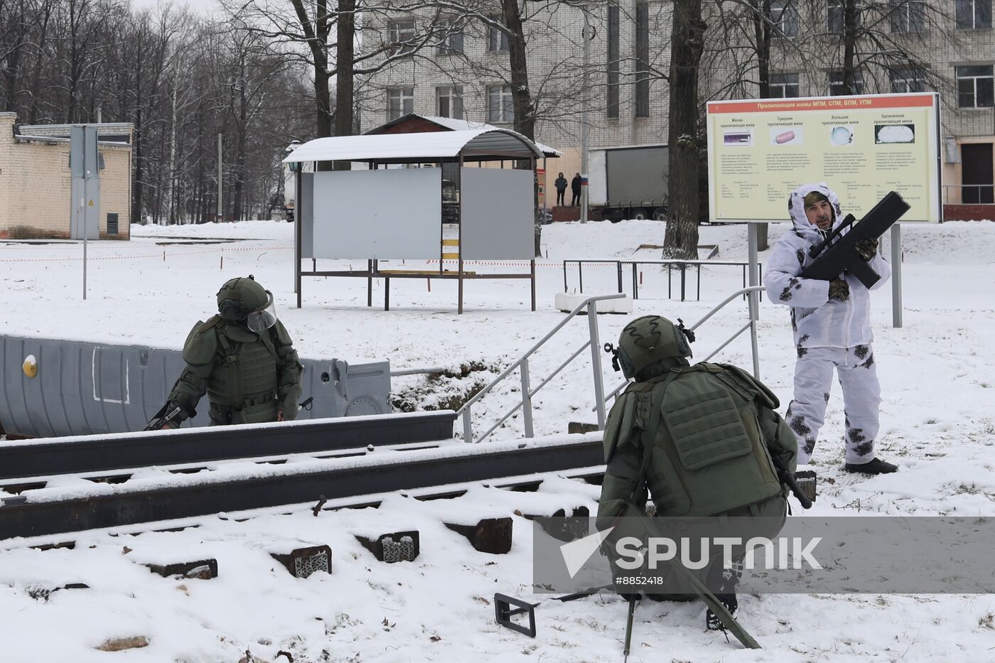 Russia Engineer Sappers Training